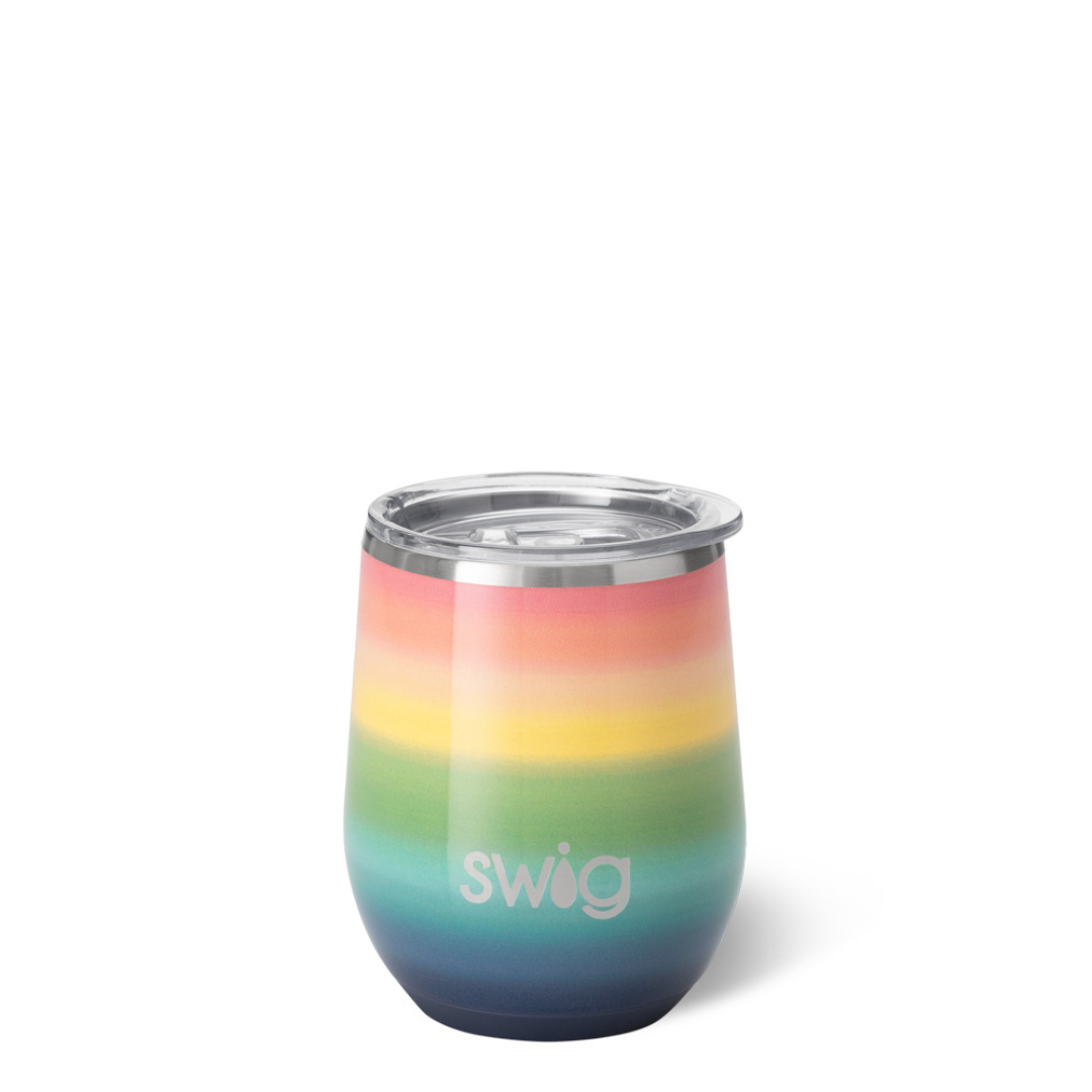 Swig Stemless Wine Cup - 12oz- Fall Patterns