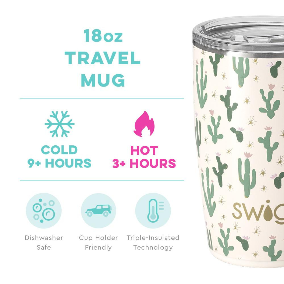 Swig Travel Mug - 18oz -Fall Patterns