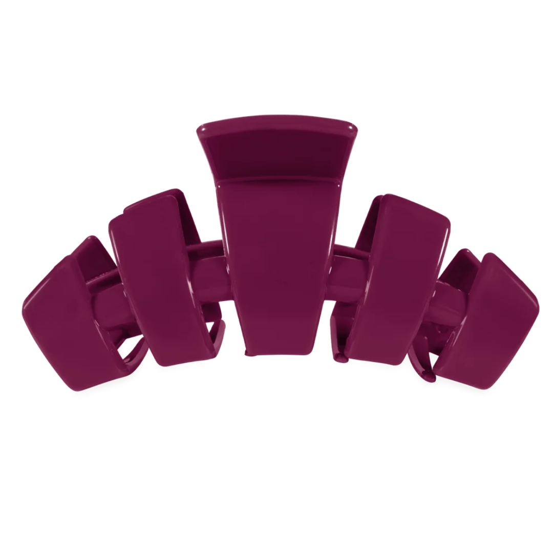Teleties Classic Hair Clip - Mulberry