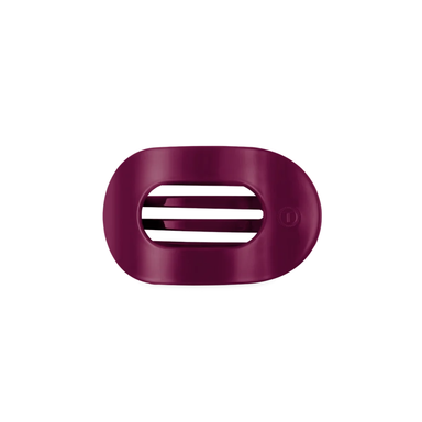 Teleties Flat Round Hair Clip - Mulberry