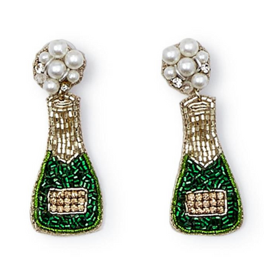 Two's Company Hand Beaded Bubbly Earrings - The Cottage