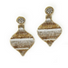 Two's Company Holiday Themed Statement Earrings - The Cottage