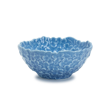 Two's Company Hydrangea Tidbit Bowl - The Cottage