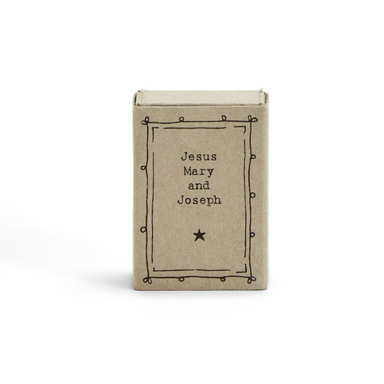 Two's Company Nativity Matchbox - The Cottage