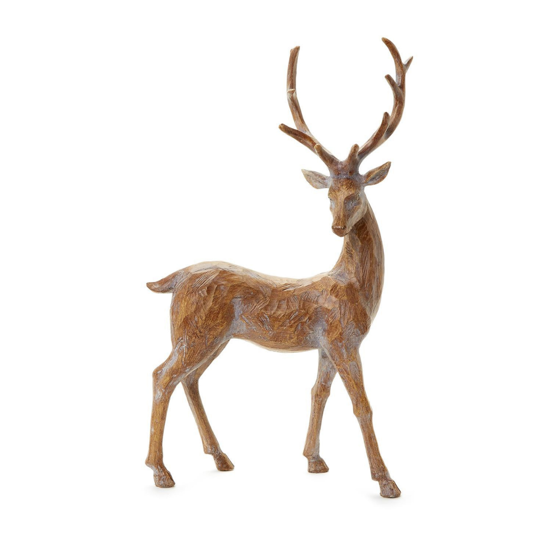 Two's Company Resin Stylized Deer - The Cottage