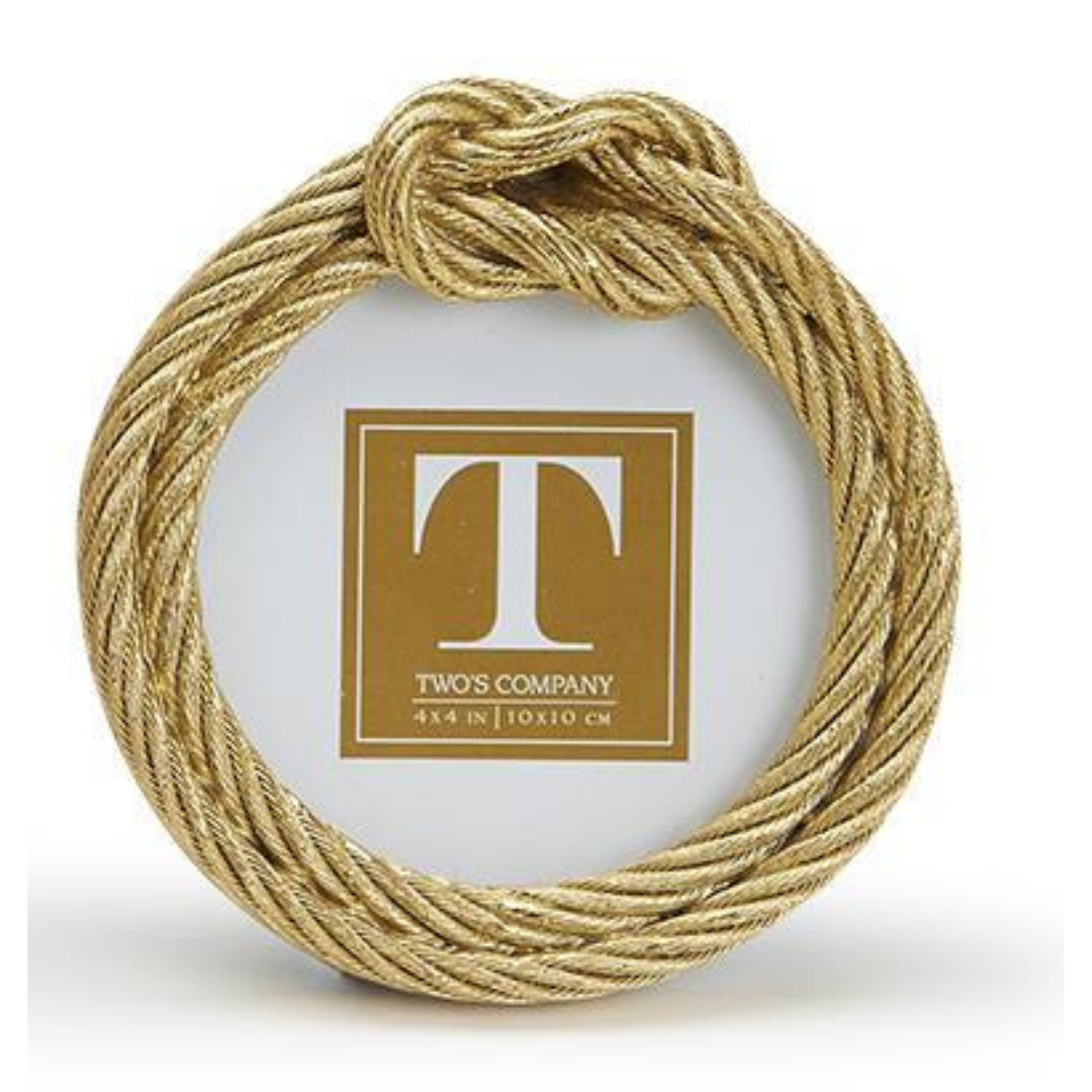 Two's Company Top Knot Rope Frame