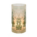 Two's Company Winter Forest Frosted Candleholders - The Cottage