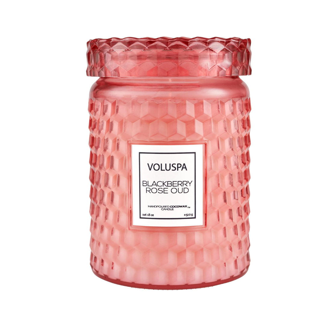 Voluspa Large Jar Candle - Blackberry Rose
