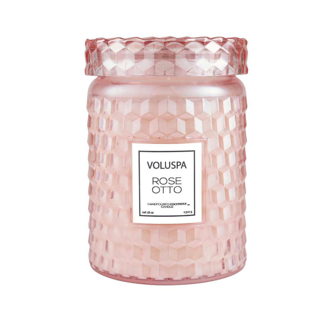 Voluspa Large Jar Candle - Rose Otto