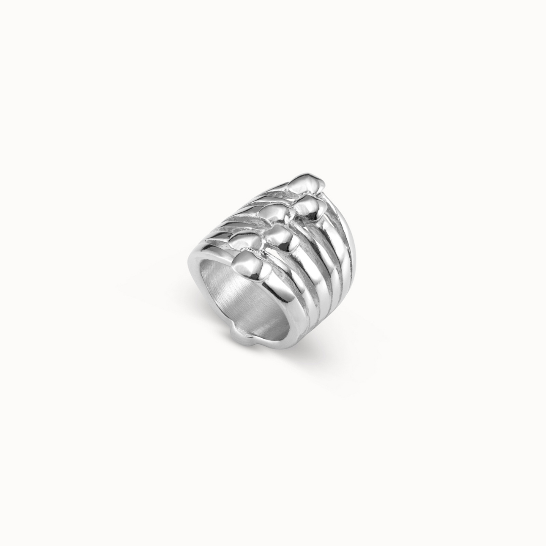 Uno De 50 Matching Ring - Silver