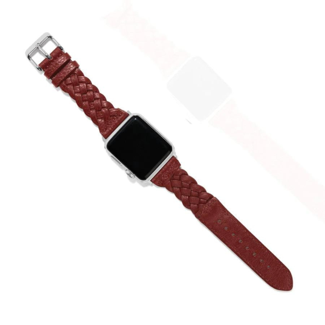 Brighton Sutton Braided Apple Watch Band - Chili Pepper - The Cottage