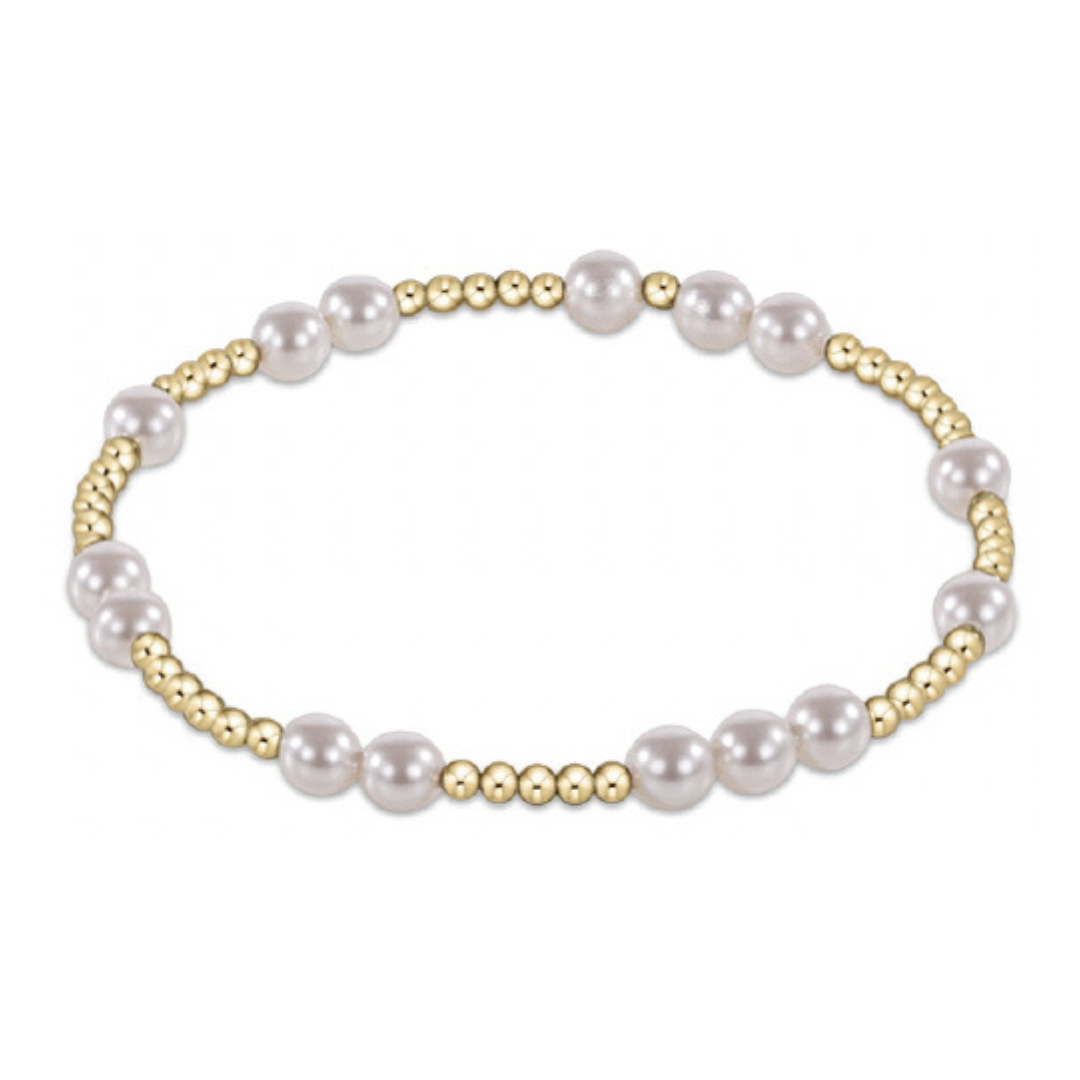 Enewton Extends Gold Hope Unwritten Pearl Bracelet