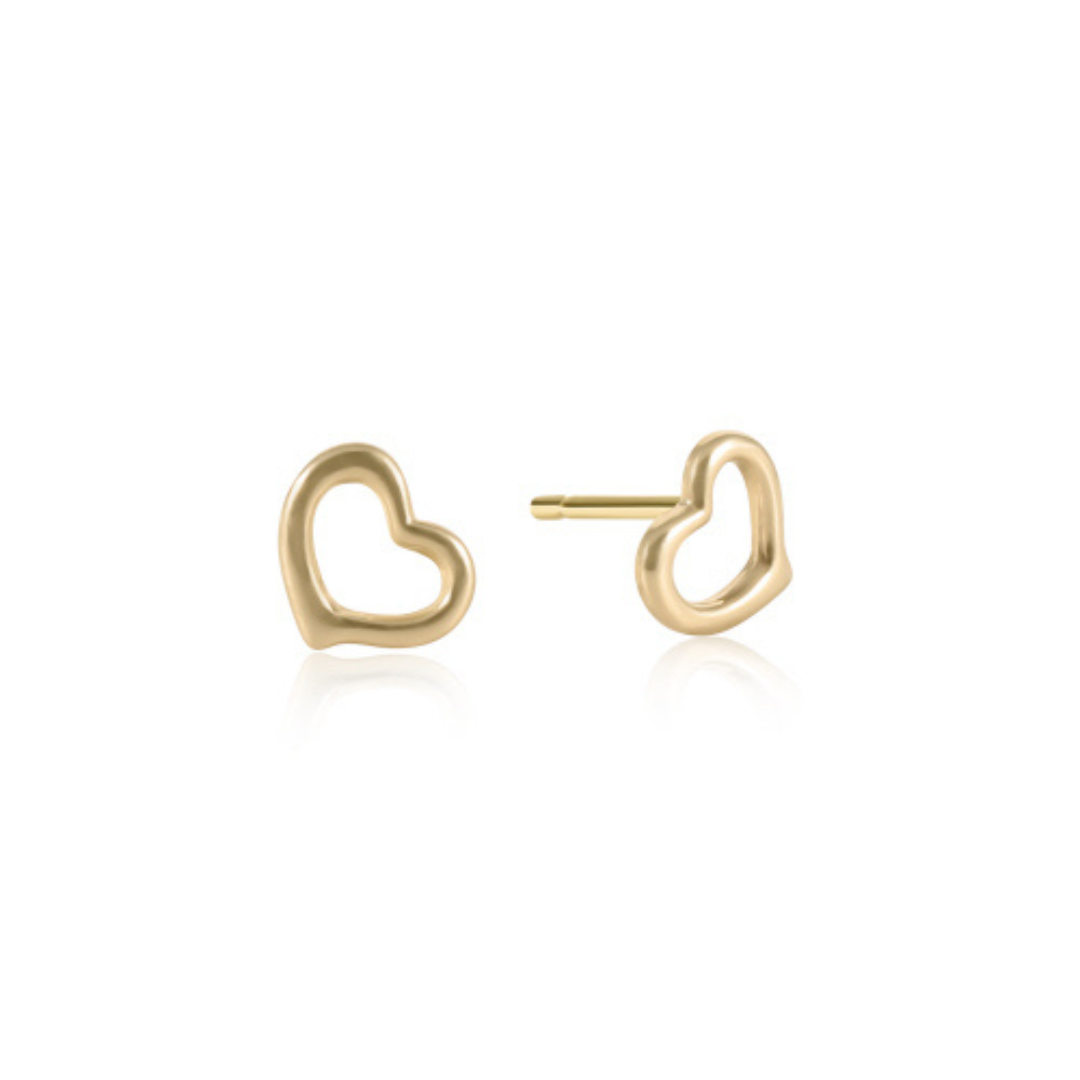 Enewton Classic Gold Love Stud Earrings