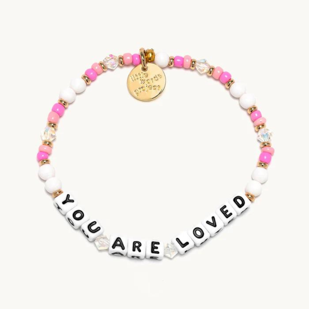 Little Words Project Cupid Bead Bracelet - You Are Loved