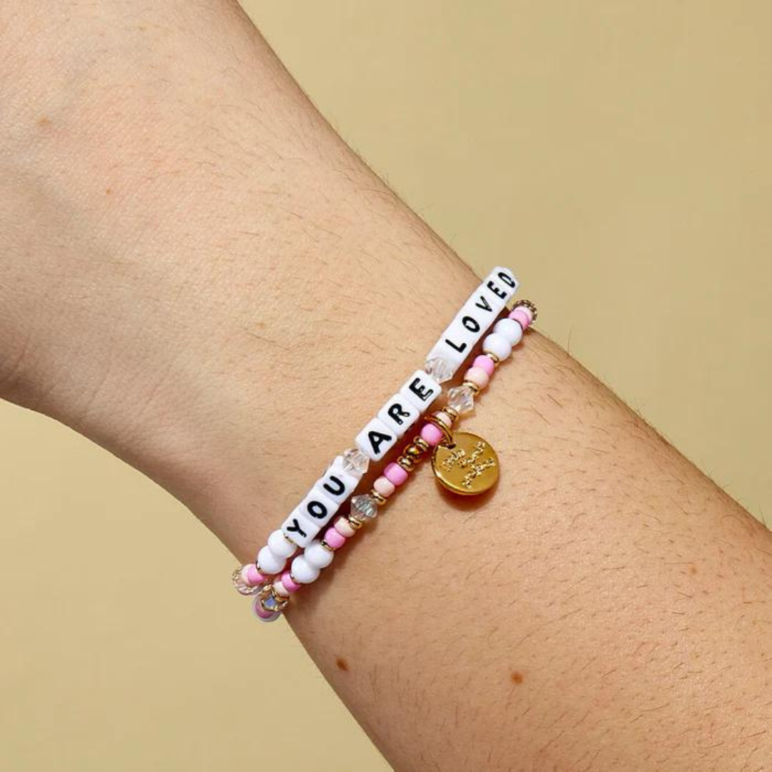 Little Words Project Cupid Bead Bracelet - You Are Loved