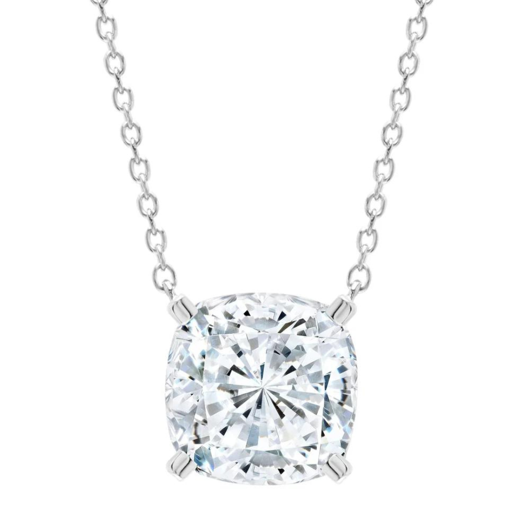 Crislu Cushion Cut Necklace