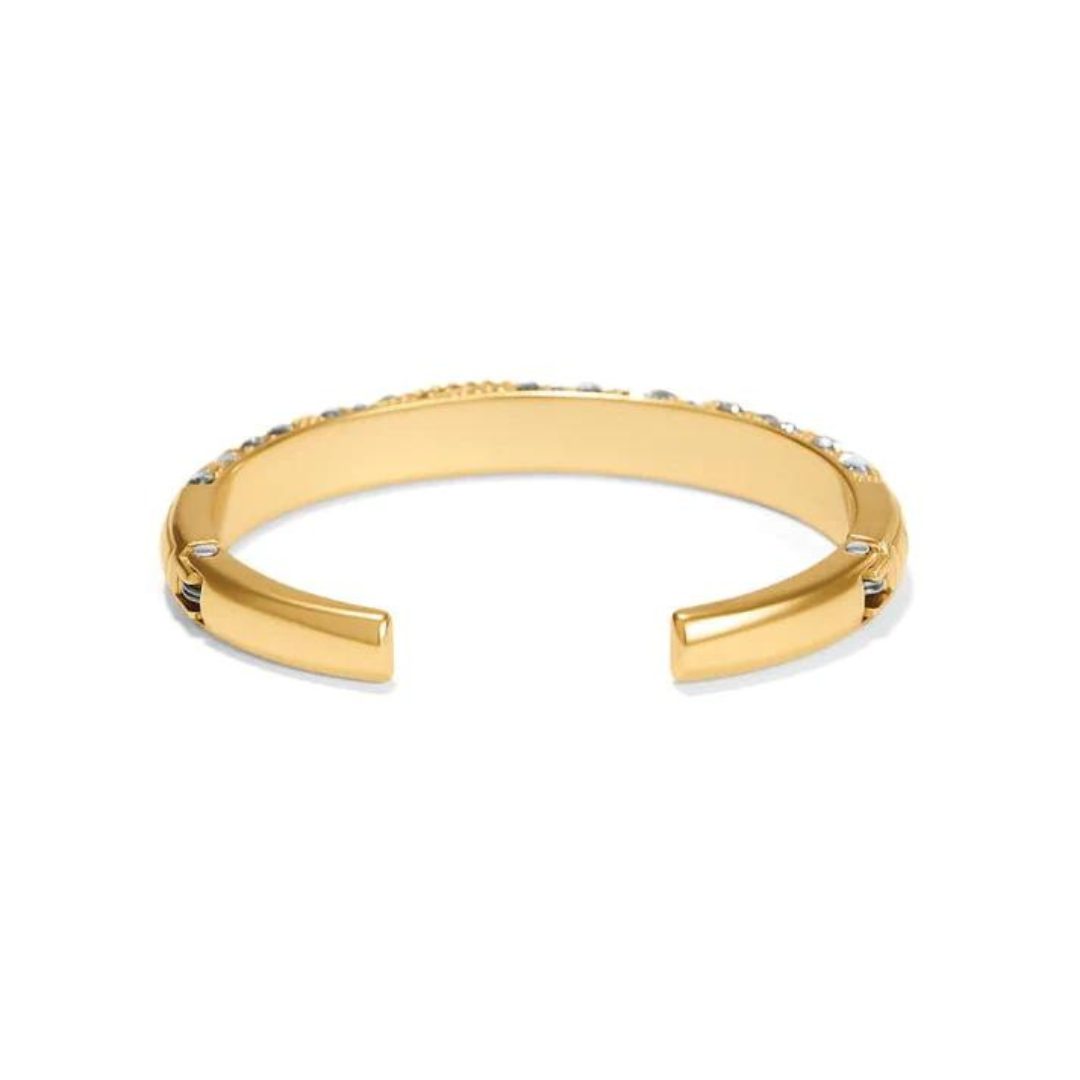 Brighton Trust Your Journey Double Hinged Bangle - Gold
