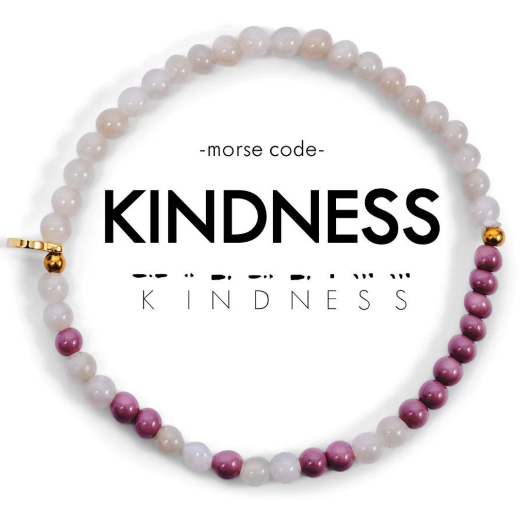 Ethic Goods Morse Code Bracelet - Kindness