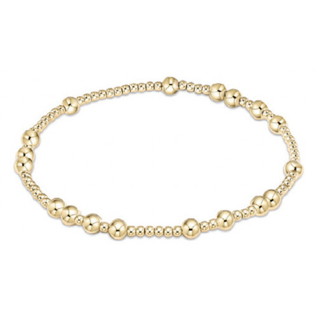 Enewton E-Girl Gold 4mm Hope Unwritten Bracelet