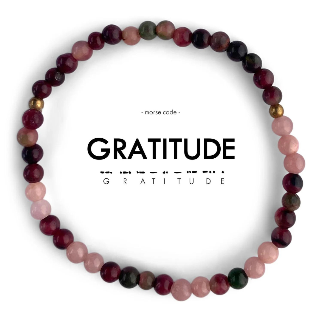 Ethic Goods Morse Code Bracelet - Gratitude