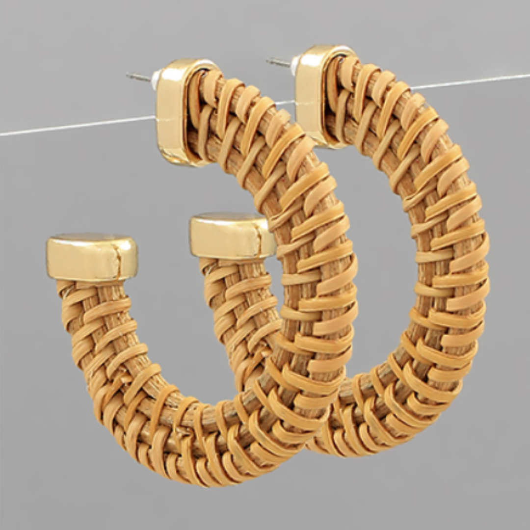 Rattan Hoops