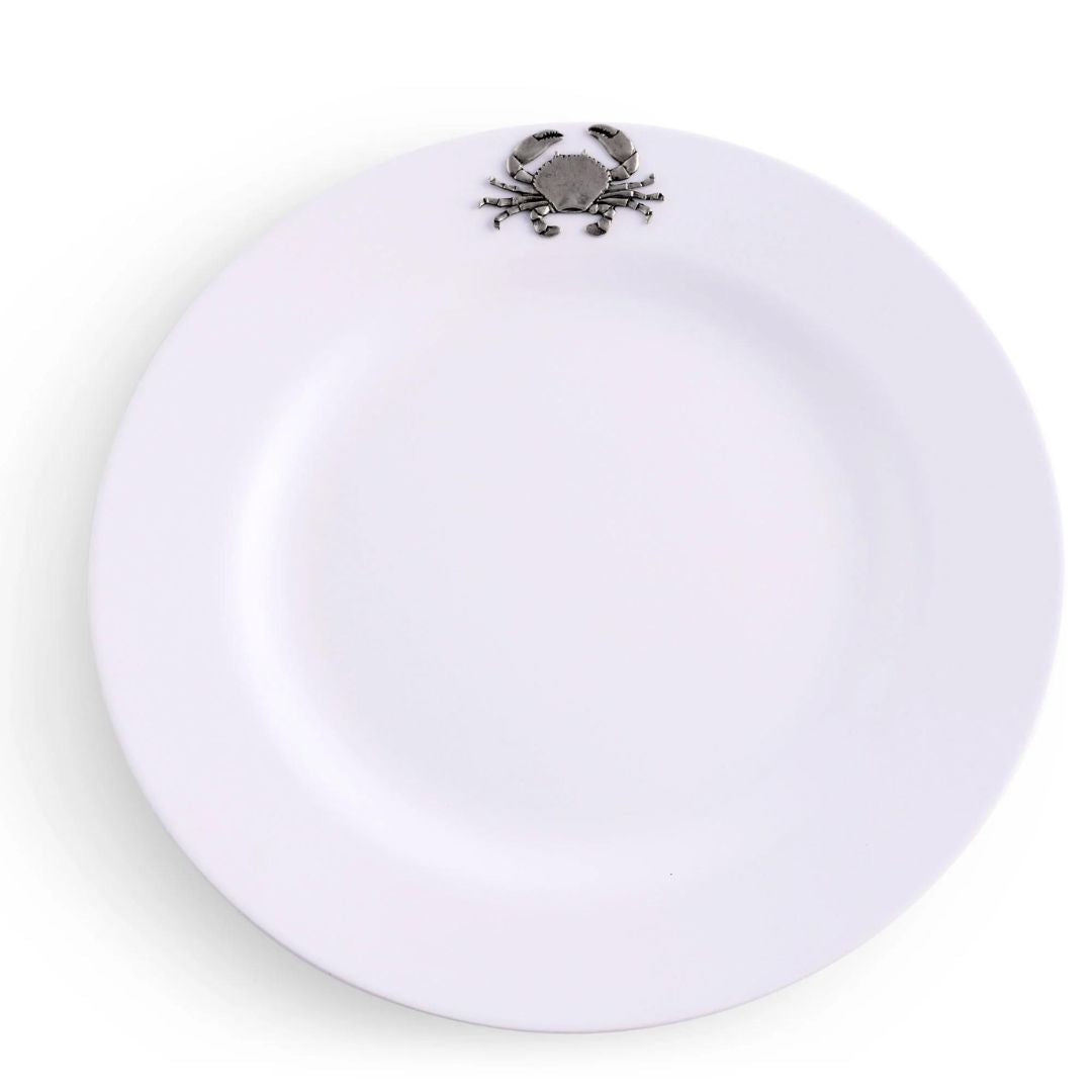 Vagabond House Crab Melamine Lunch Plates - Set of 4