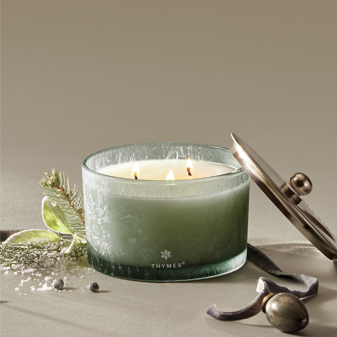Thymes Highland Frost 3-Wick Candle