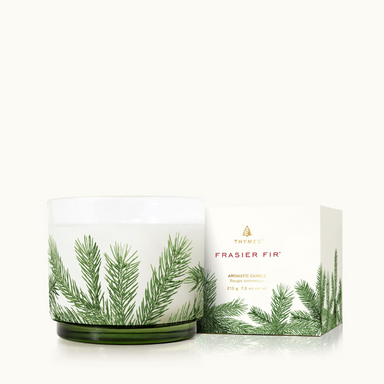 Thymes Frasier Fir Heritage Small Pine Needle Luminary Candle - The Cottage