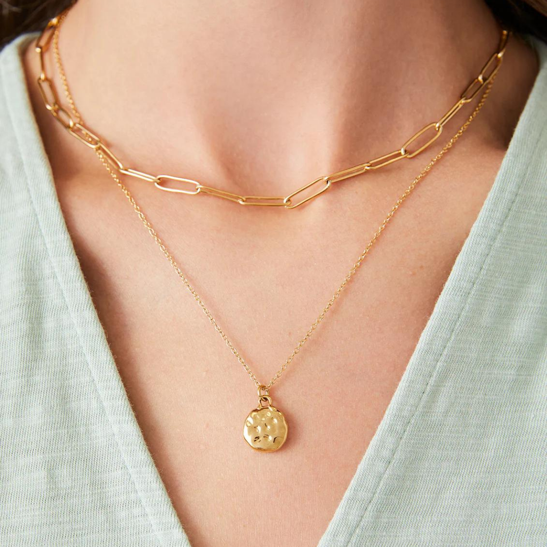 Spartina Haig Point Necklace - Gold & Pearl
