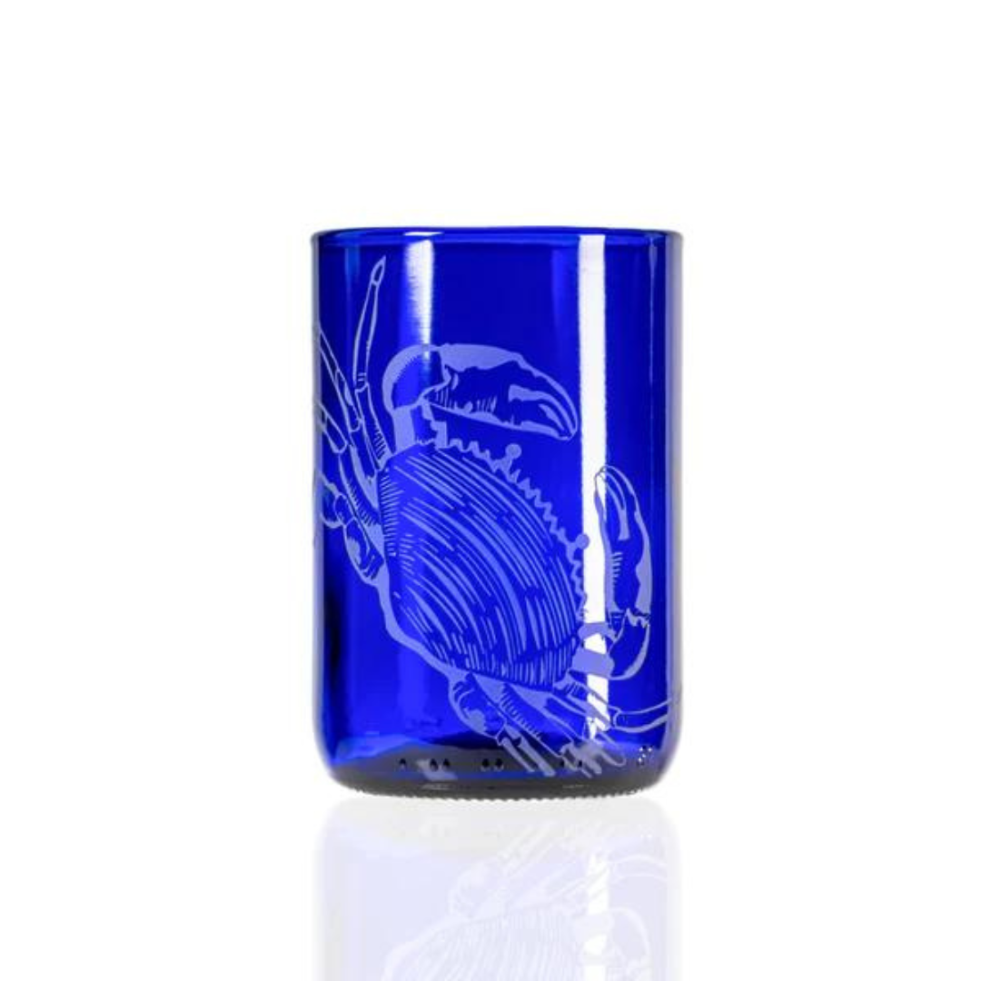 Rolf Upcycled Blue Repurposed Tumbler