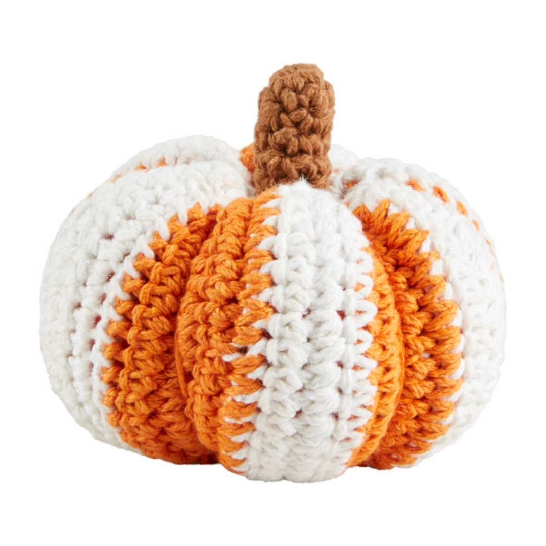 Mud Pie Mini Crochet Gourds