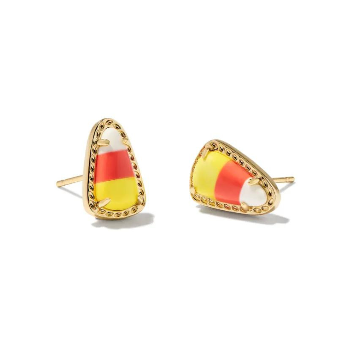 Kendra Scott Candy Corn Stud Earrings - Gold