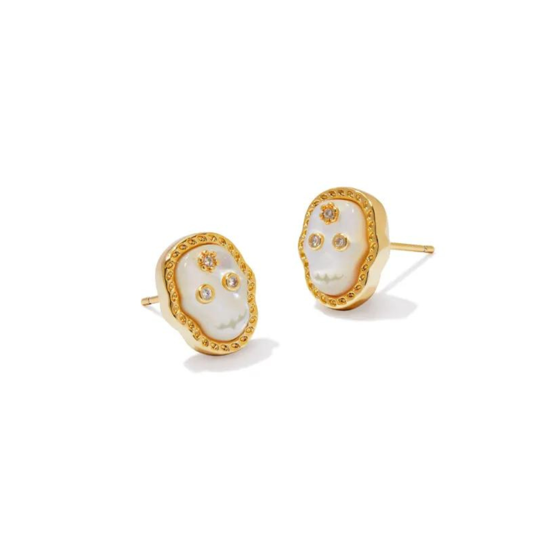 Kendra Scott Skeleton Stud Earrings