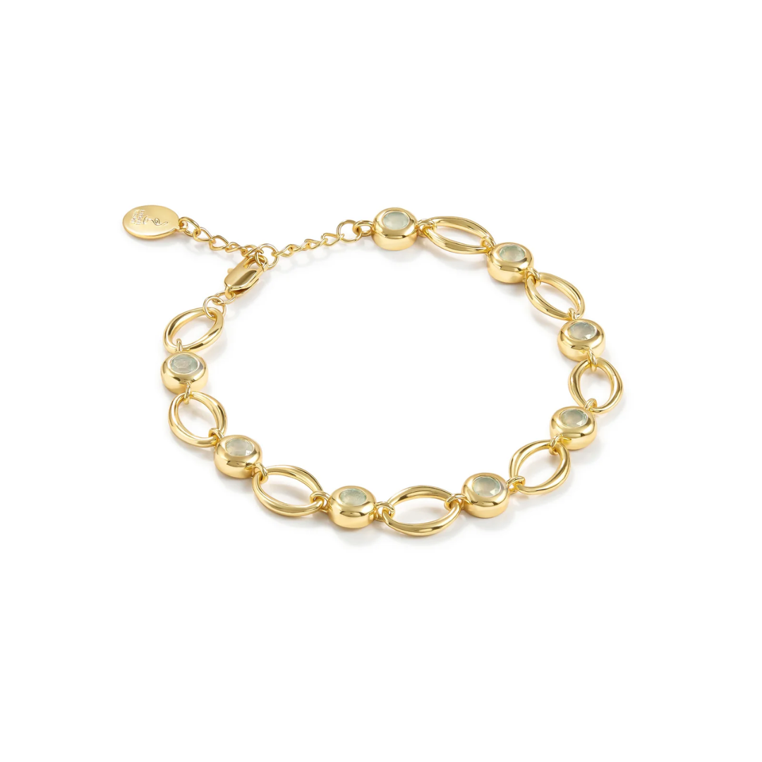 Kimberly James Rising Tide Gemstone Bracelet - Gold