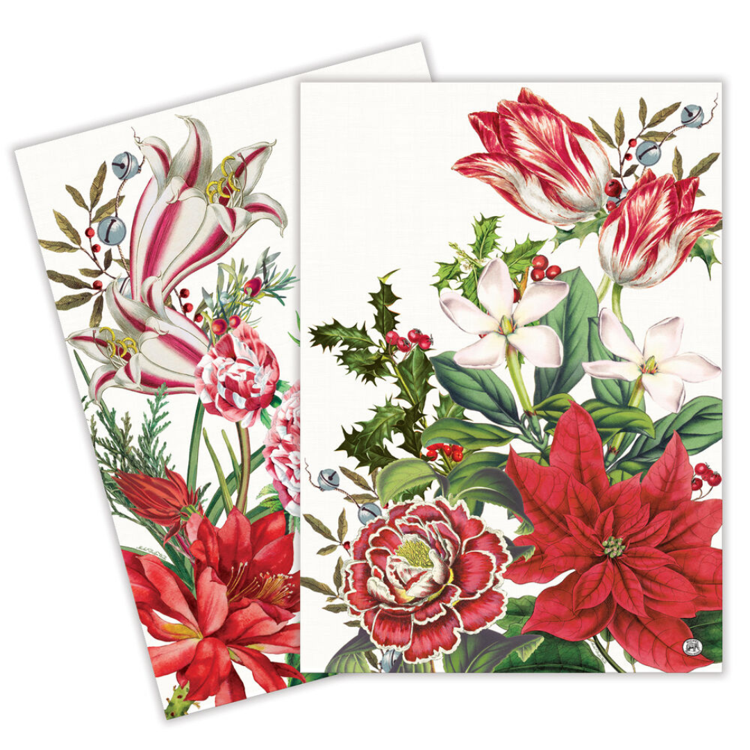 Michel Design Works Christmas Bouquet Kitchen Towel Set