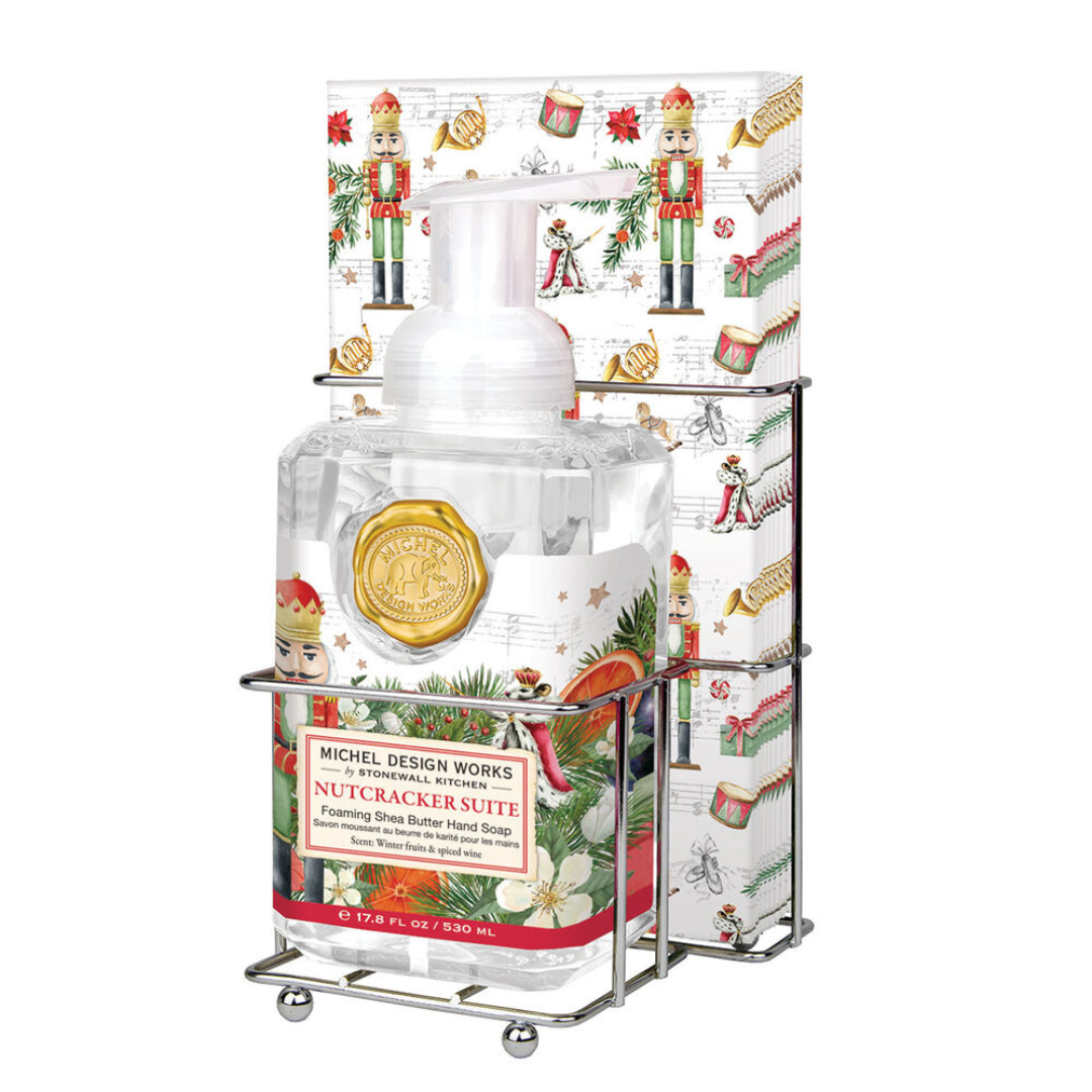 Michel Design Works Nutcracker Suite Foaming Soap Napkin Set