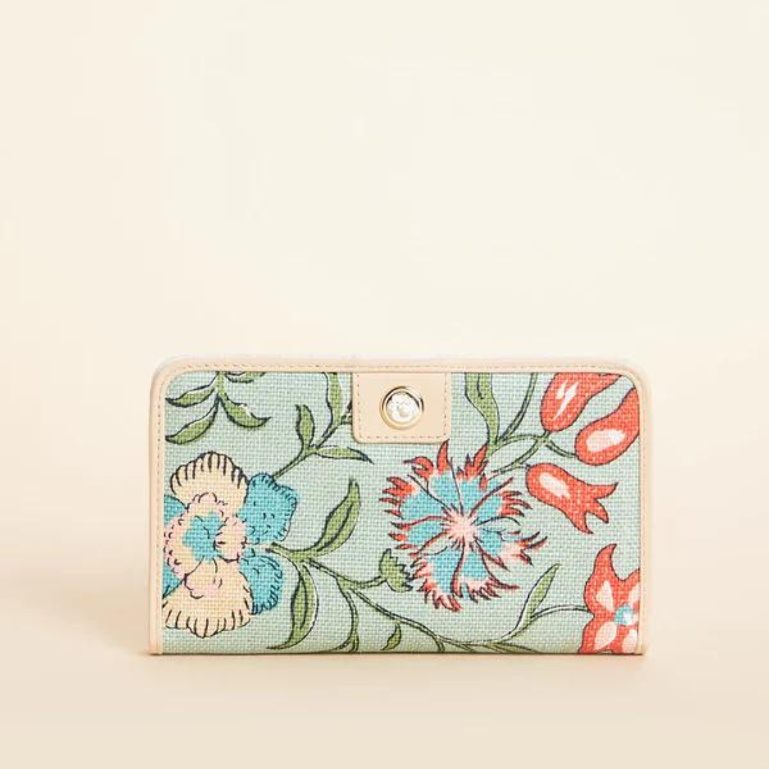 Spartina Snap Wallet - Hamilton Floral Block