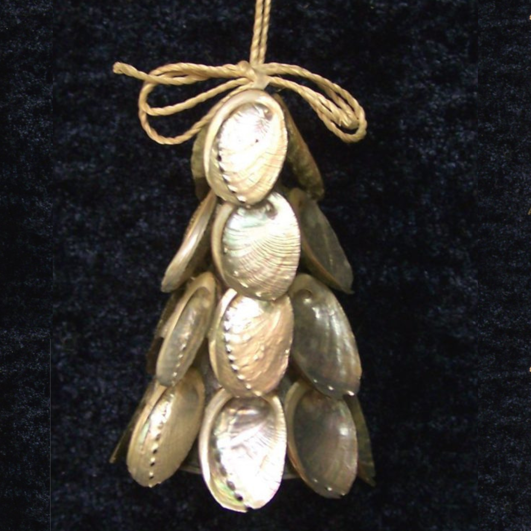 Stetson Seashells Abalone Tree Ornament