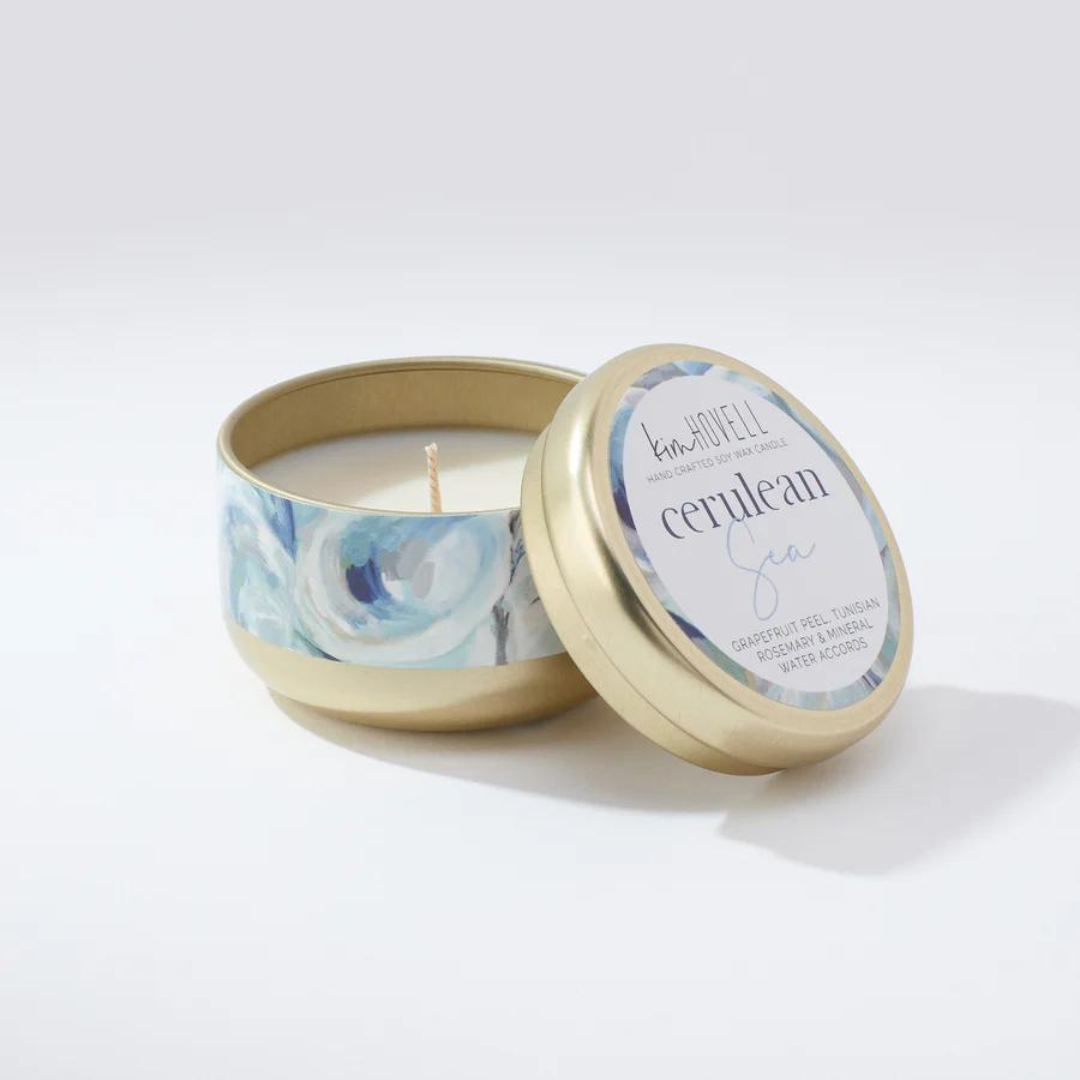 Kim Hovell Travel Candle - Cerulean Sea