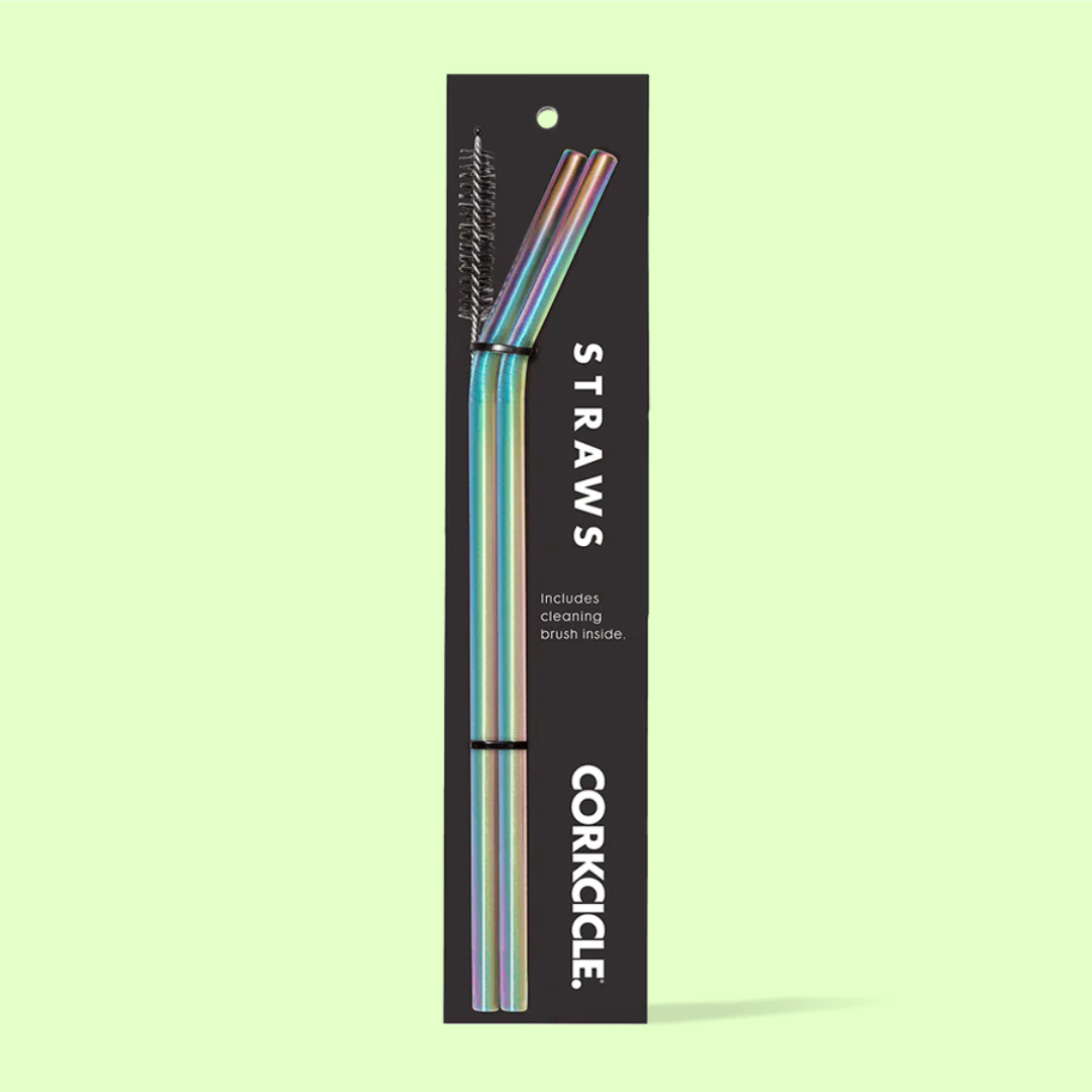 Corkicicle Tumbler Straw Set - Prism