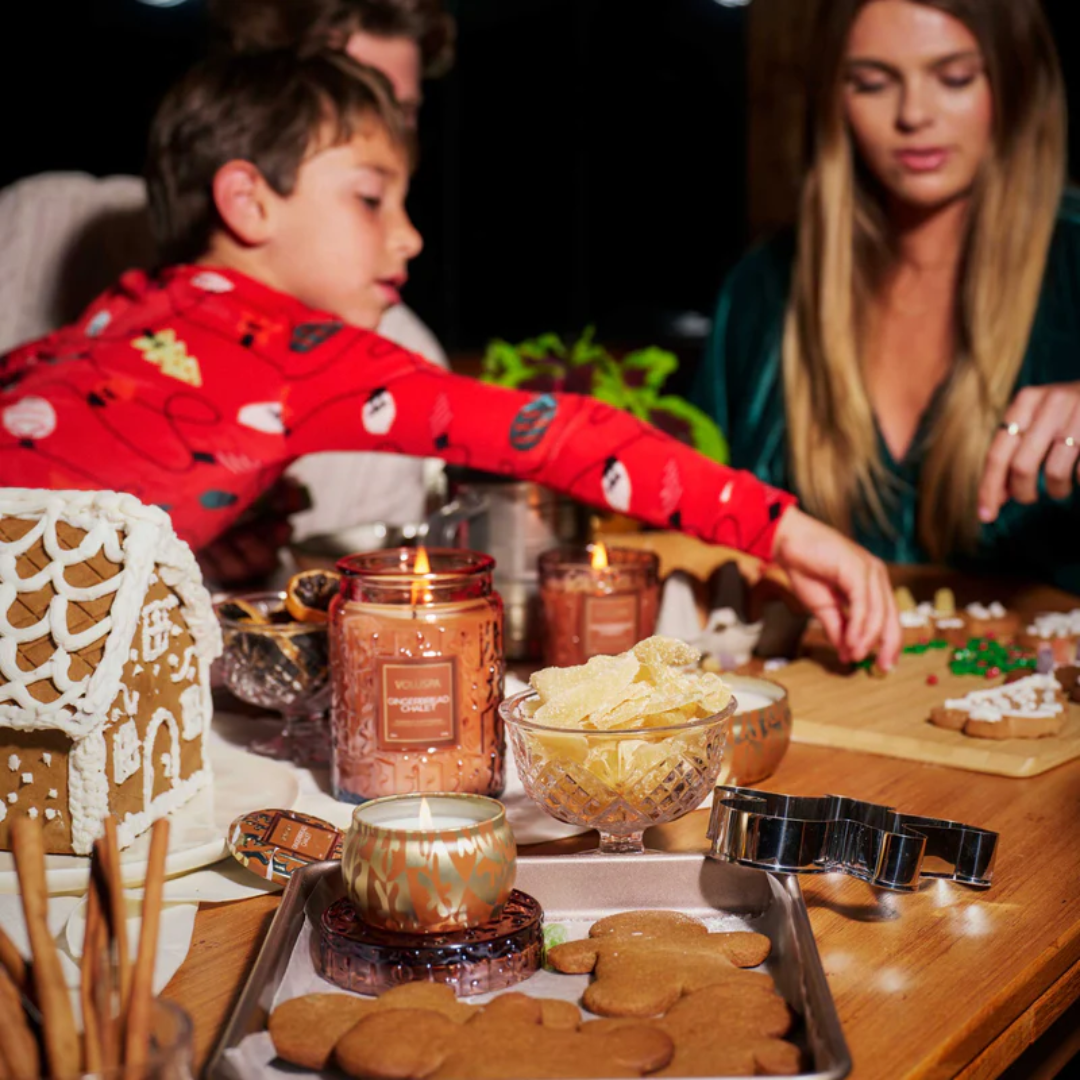 Voluspa Mini Tin  Candle - Gingerbread Chalet