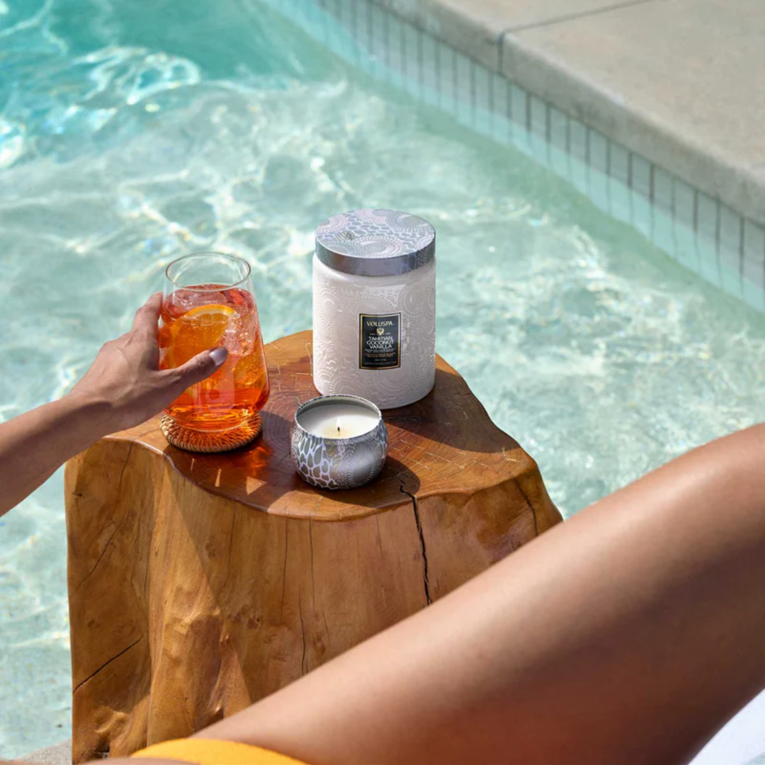 Voluspa Tahitian Coconut Vanilla - Mini Tin