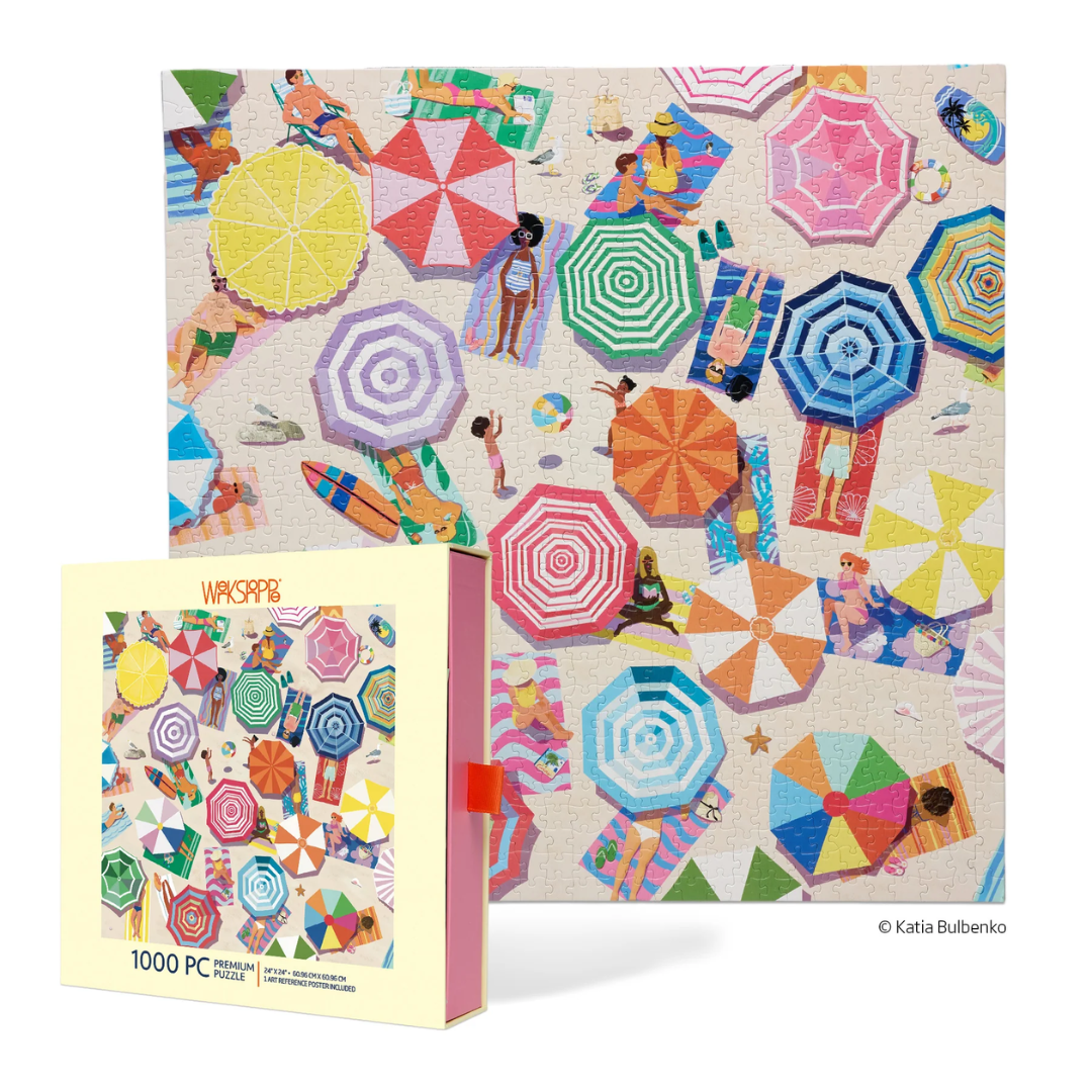 WerkShoppe Beach Day- Jigsaw Puzzle