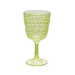 Acrylic Stemmed Wine Glass w/Dots - Creative Co - Op
