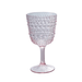 Acrylic Stemmed Wine Glass w/Dots - Creative Co - Op