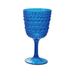 Acrylic Stemmed Wine Glass w/Dots - Creative Co - Op