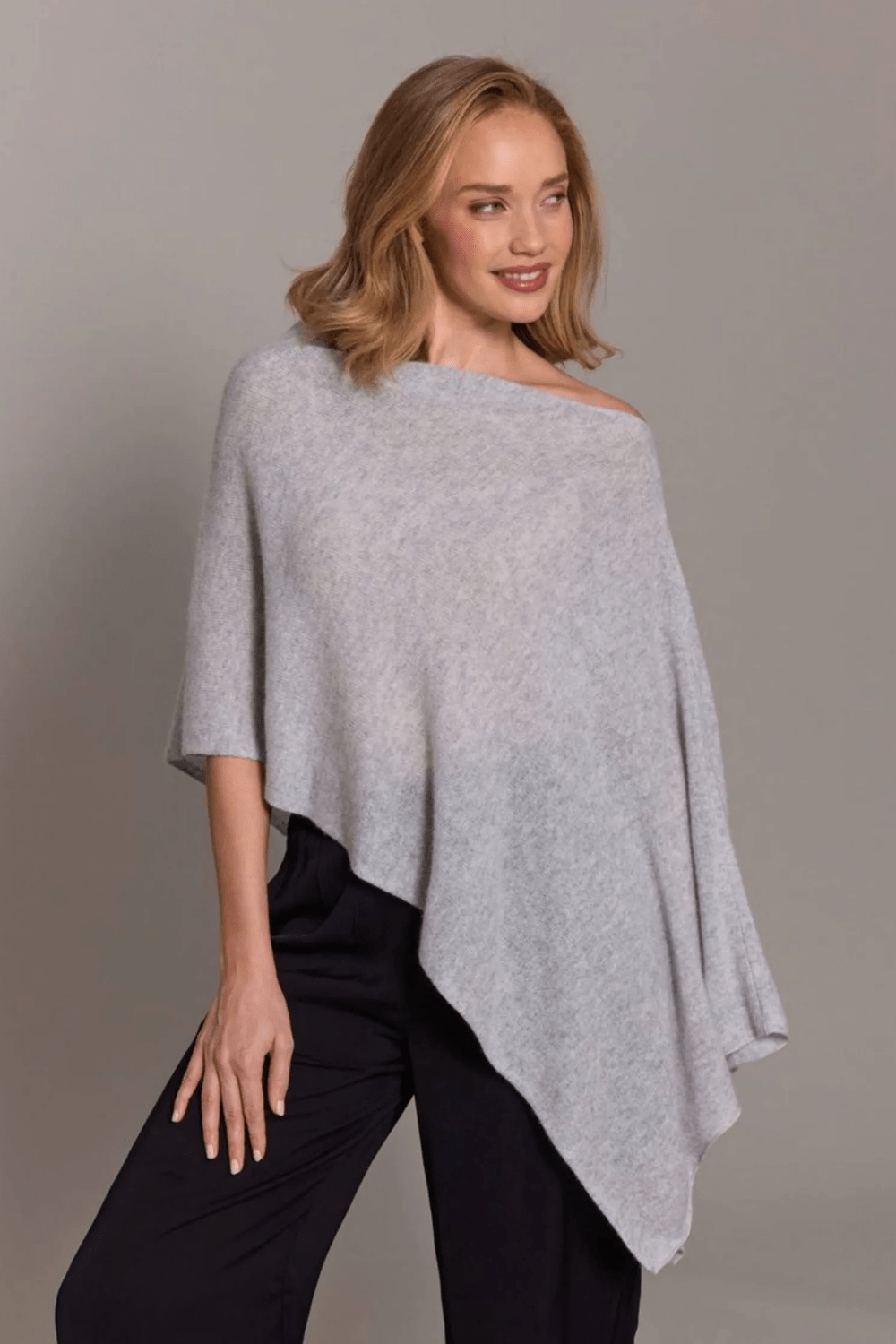 Alashan Cashmere Dress Topper - Ash - Alashan Cashmere Co.