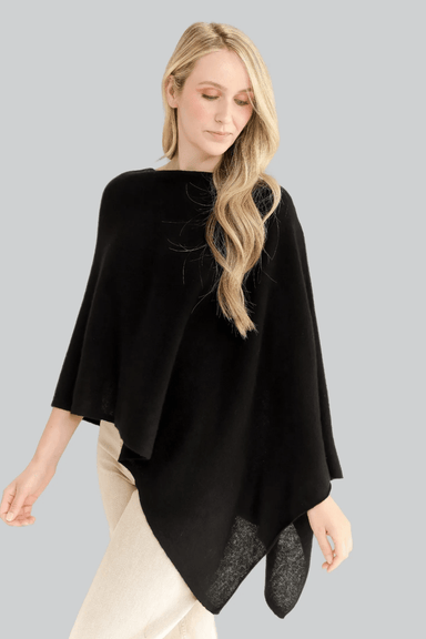 Alashan Cashmere Dress Topper - Ebony - Alashan Cashmere Co.