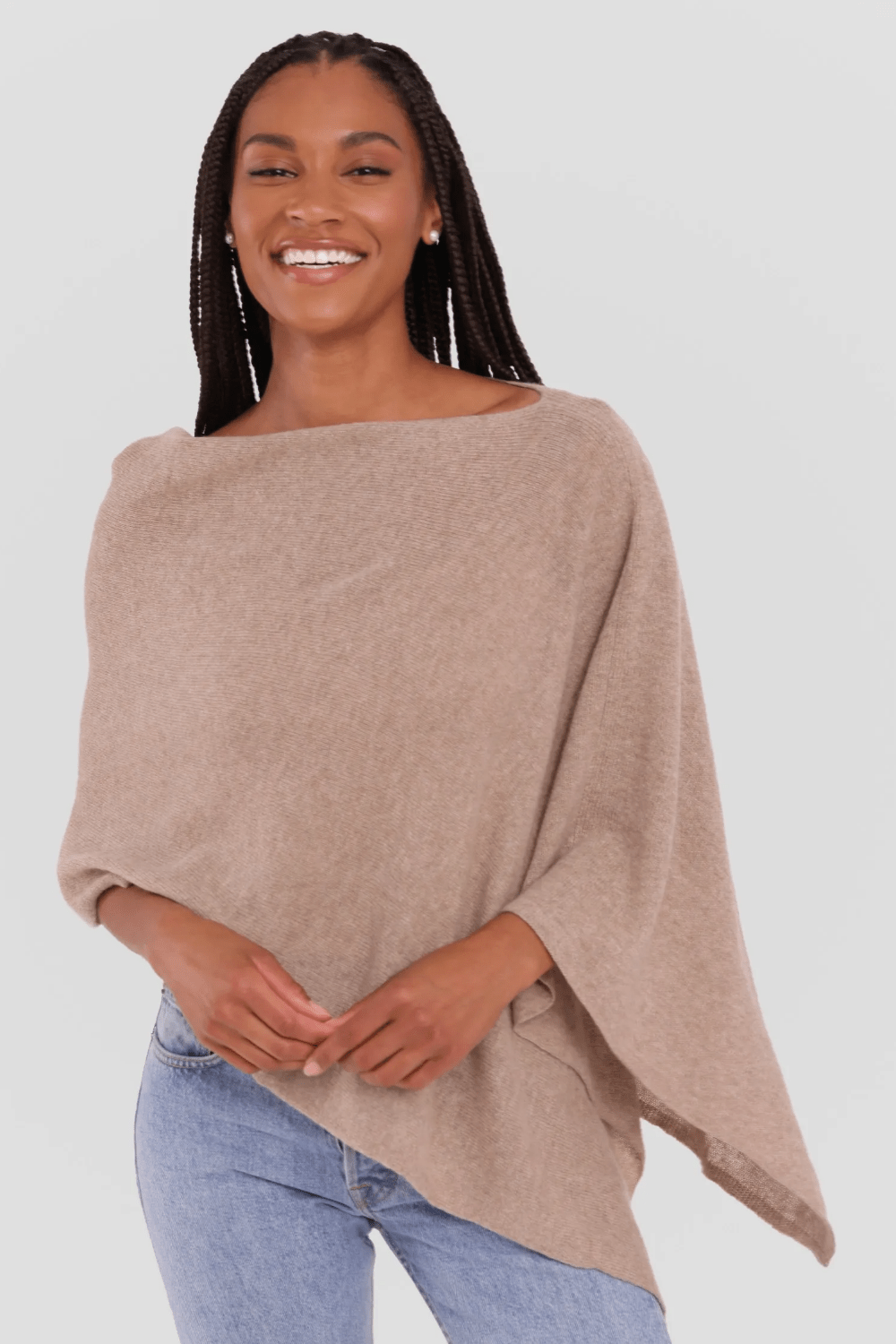Alashan Cashmere Dress Topper - Natural - Alashan Cashmere Co.