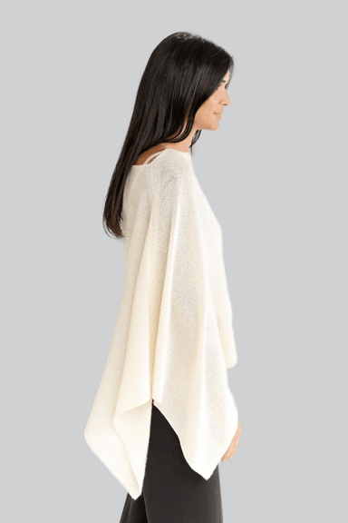 Alashan Cashmere Dress Topper - White - Alashan Cashmere Co.